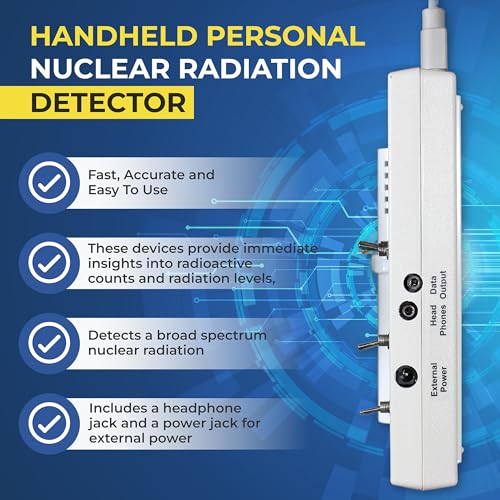 Digital Professional Geiger Counter - Model GCA-07W
