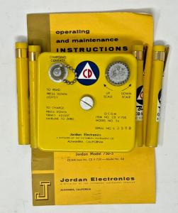 CDV-750 Model 5b Charger with 4 Dosimeters
