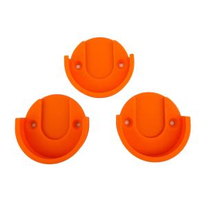 Radiation Dosimeter Wall Mount Holder 3-Pack