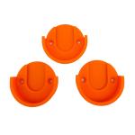Radiation Dosimeter Wall Mount Holder 3-Pack