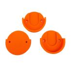 Radiation Dosimeter Wall Mount Holder 3-Pack