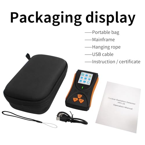 Portable Geiger Counter with LCD Display