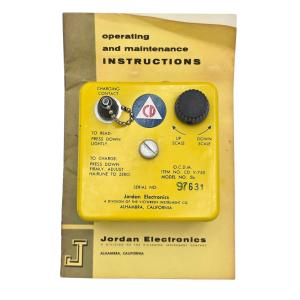 CD V-750 Radiological Dosimeter Charger with Manual