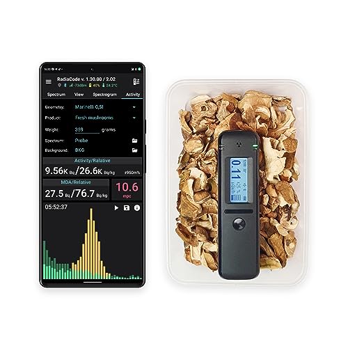 Advanced Geiger Counter Radiation Detector with Scintillation Crystal