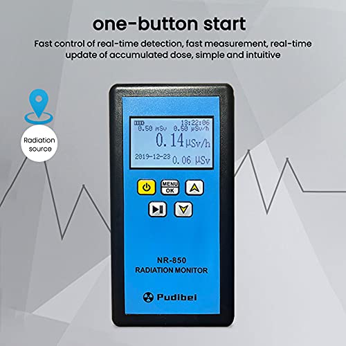 Kavolet NR-850 Handheld Geiger Counter: Triple Alarm