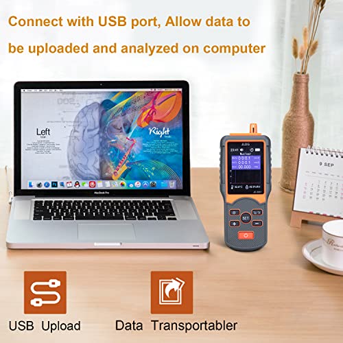 Portable Handheld Geiger Counter with Backlight LCD Display