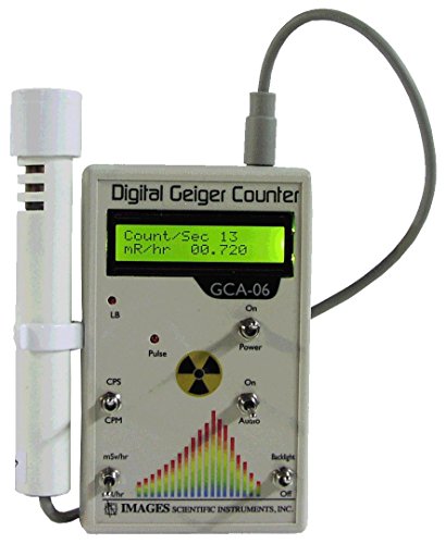 Digital Professional Geiger Counter - Model # GCA-06W