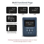 Portable Nuclear Radiation Detector with LCD Display