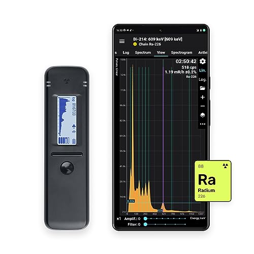 Advanced Geiger Counter Radiation Detector with Scintillation Crystal