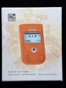RADEX QUARTA RD1503+ Digital Geiger Counter