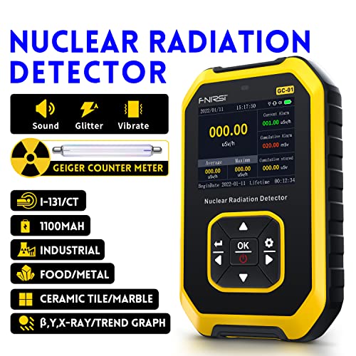 Portable Handheld Geiger Counter Radiation Detector - LCD Display