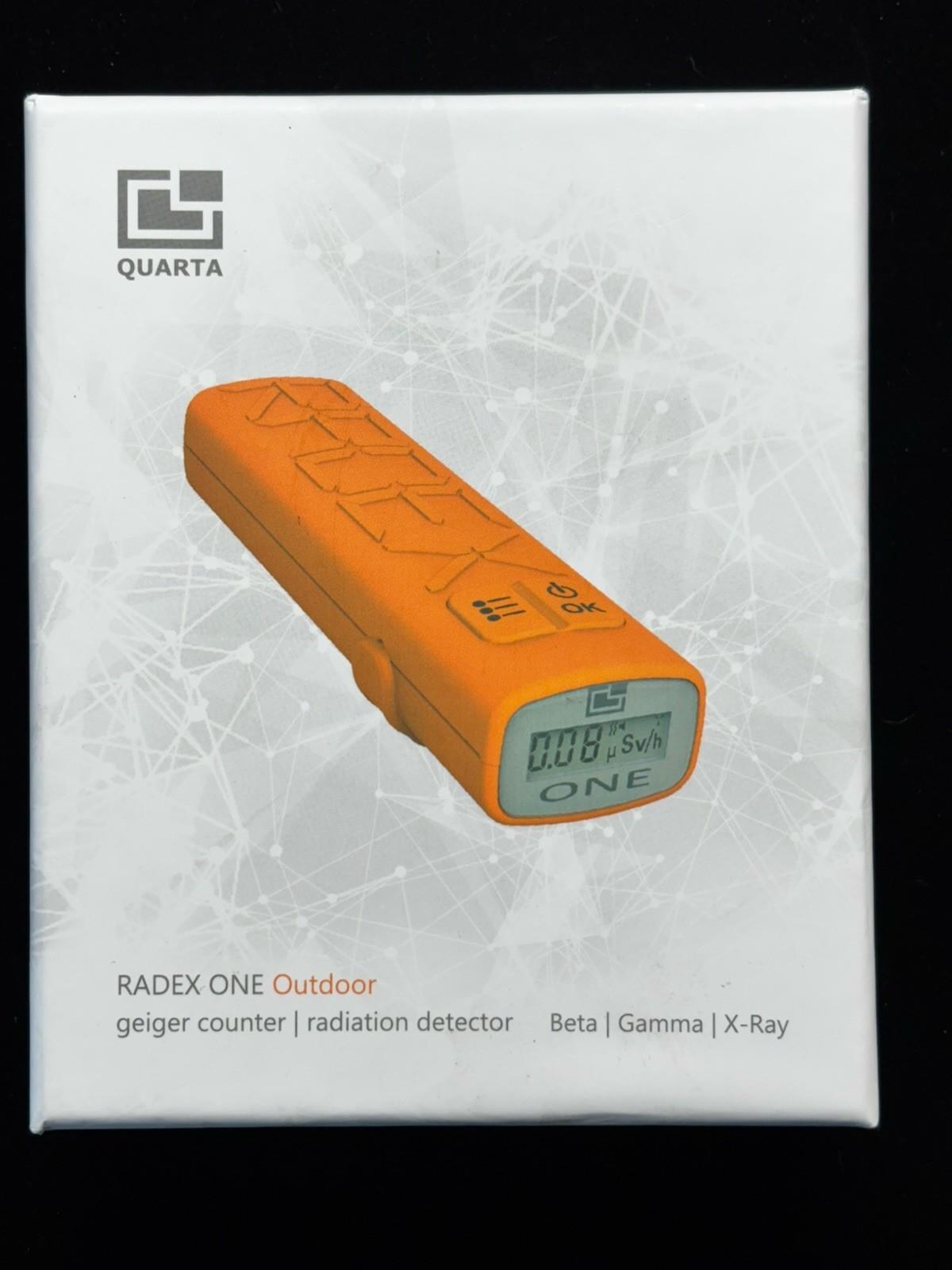 Quarta RADEX ONE Outdoor Geiger Counter SBM-20