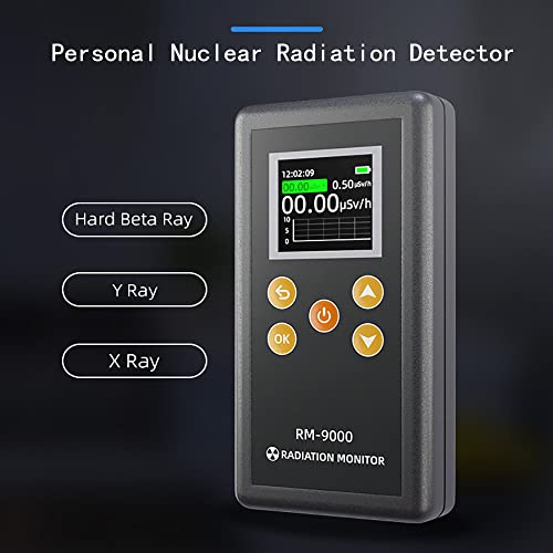 LCD Display Handheld Geiger Counter: High Accuracy Nuclear Radiation Detector