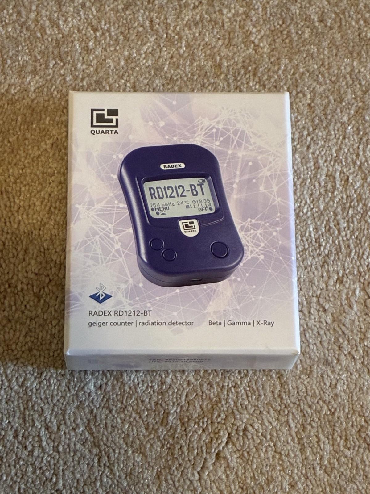 Bluetooth Geiger Counter Radiation Detector Rd1212-BT