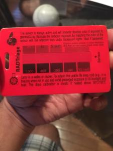 Radtriage Pocket Radiation Detector - Buy 3 Get 1 Free