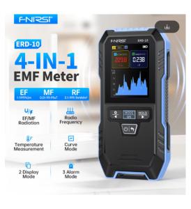 FNIRSI ERD-10 4-in-1 EMF Detector