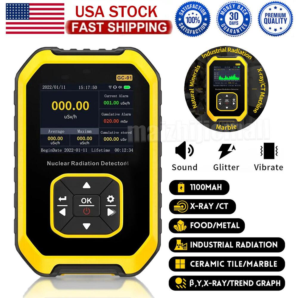 Portable GM Geiger Counter for Radiation Detection
