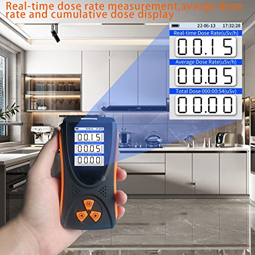 Humdax LCD Geiger Counter with High Accuracy