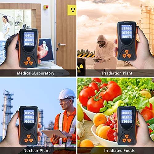 Humdax LCD Geiger Counter with High Accuracy
