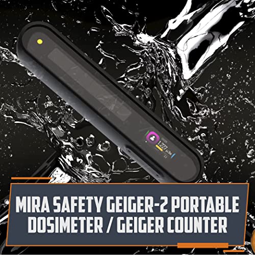 MIRA Safety Geiger-2 Portable Dosimeter | Compact Professional Detector