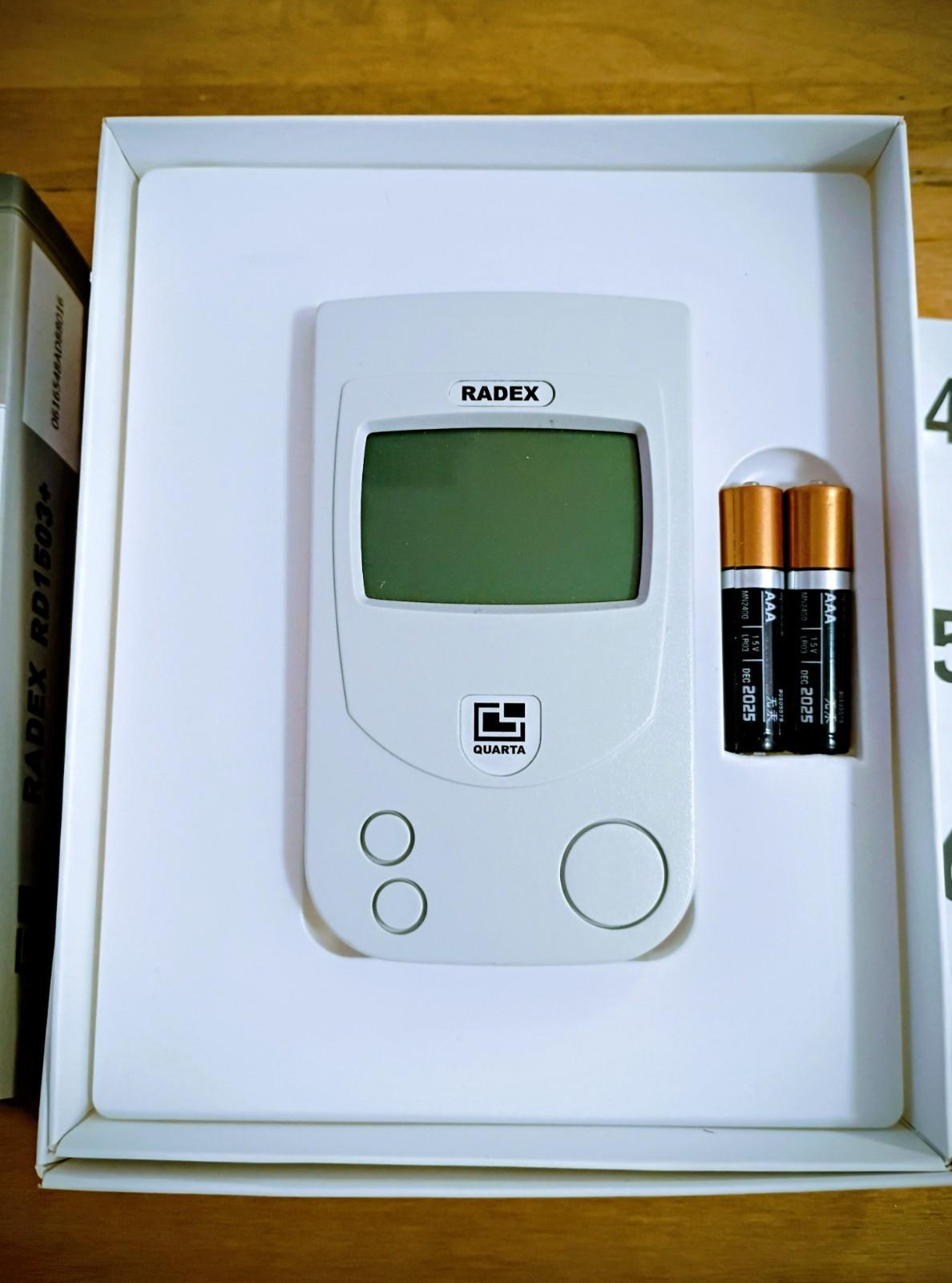 RADEX QUARTA Digital Radiation Meter RD1503 Geiger Counter
