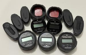General Atomics Dose Gard Radiation Dosimeter - Lot of 5