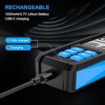 MESTEK Portable Geiger Counter with Dual Display