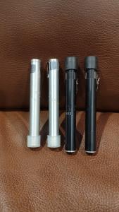 Set of 4 VICTOREEN Dosimeters 0-200 mR & 0-20 R