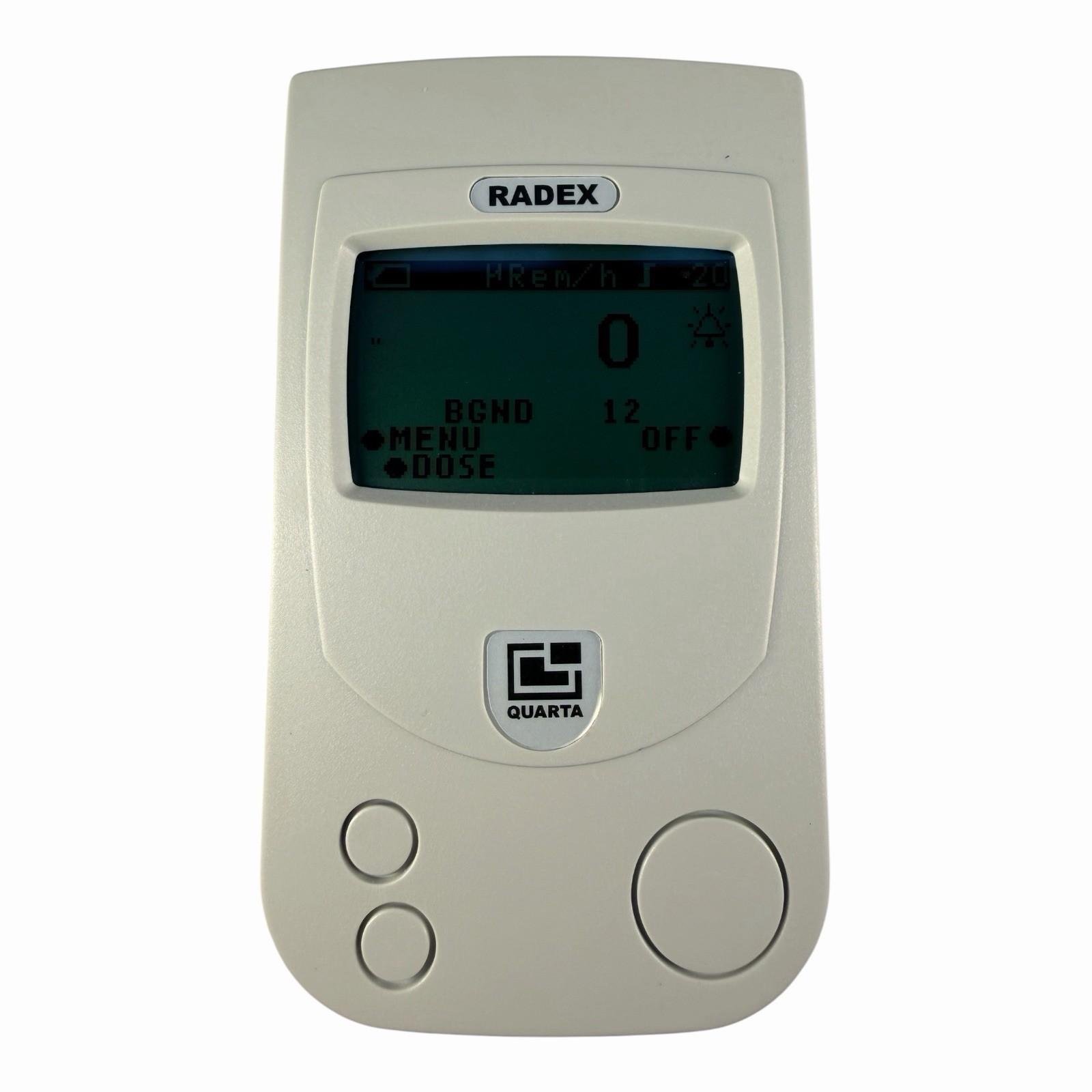 RADEX QUARTA Digital Radiation Meter Geiger Counter