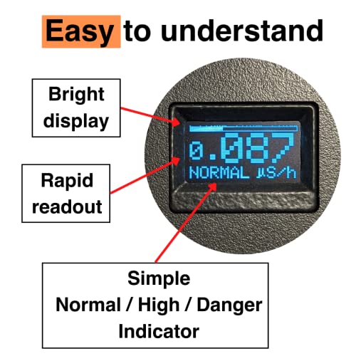 Waterproof High Range Nuclear Radiation Geiger Counter