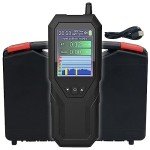 Portable Geiger Counter with LCD Screen and Storage