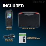 Portable Geiger Counter with LCD Screen and Storage