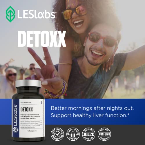 LES Labs DeToxx - Morning Recovery, Liver Support - 60 Capsules