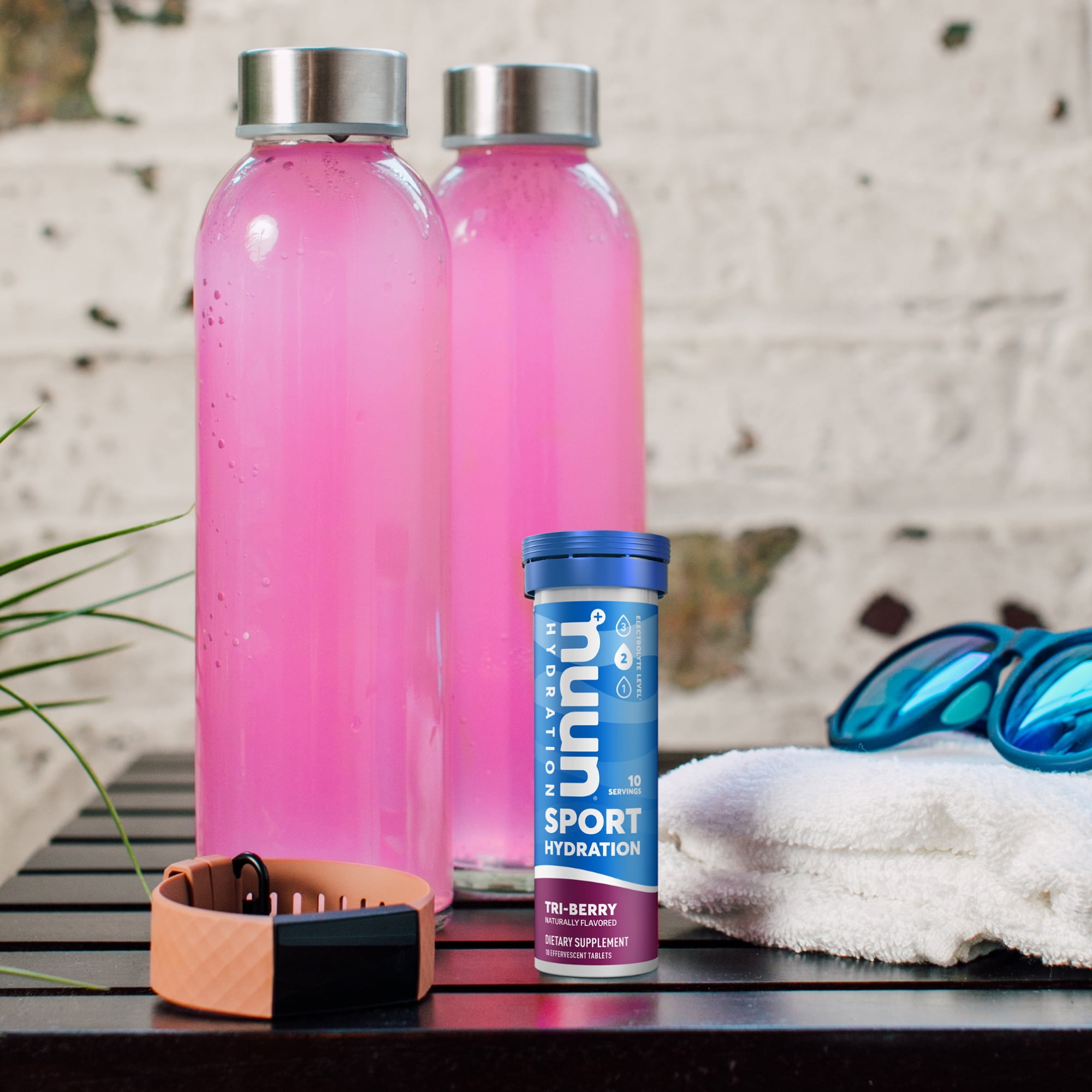 Nuun Hydration Tri-Berry Electrolyte Tablets, 10 Count