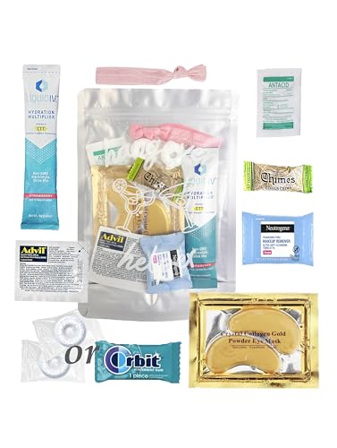 Hangover Relief Kit: Bachelorette Party, 21st Birthday, Travel