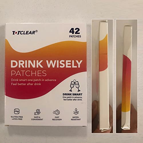 42 TOTCLEAR Party Patches: Better Morning, Pre-drinking Essential