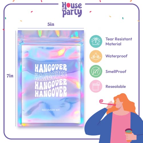 10-Piece Hangover Kit Bags for Bachelorette Parties