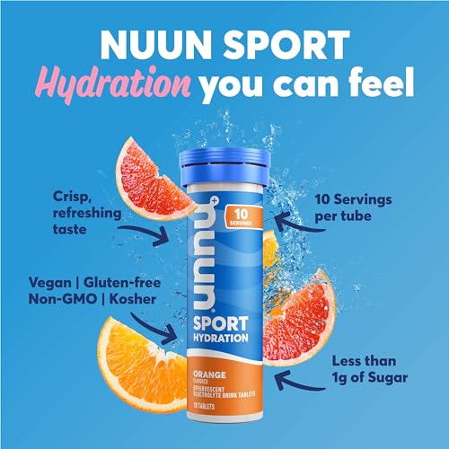 4 Pack Nuun Sport Electrolyte Tablets, Mixed Citrus Berry
