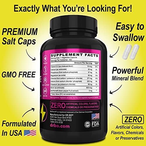 Hangover Relief Electrolyte Pills - Keto Recovery Supplement