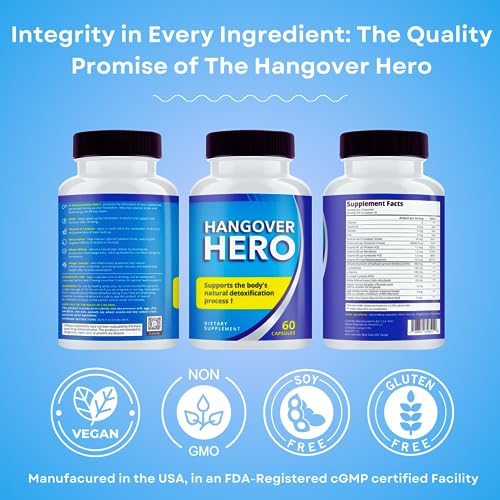 Ultimate Hangover Cure: 12-in-1 Formula for Optimal Recovery