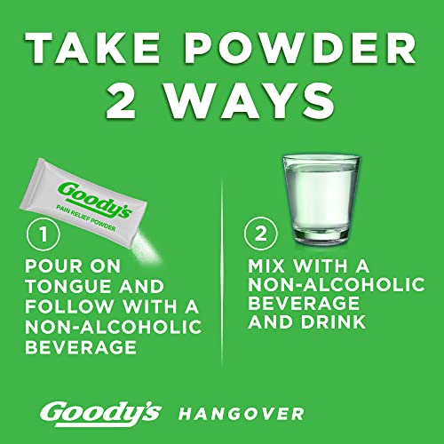 Hangover Relief Powders, Berry Citrus Dissolve Packs, 16-pk