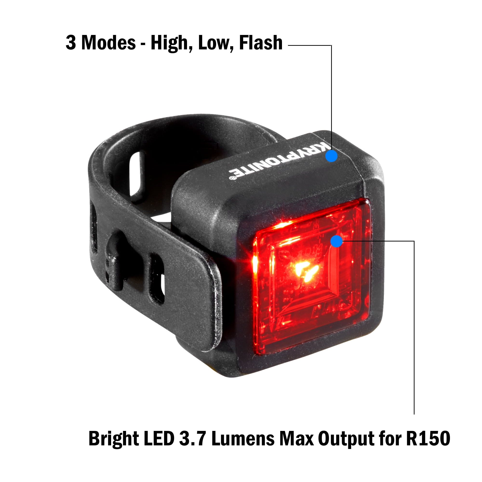 Kryptonite Neutron F150 & R150 Bike Light Set