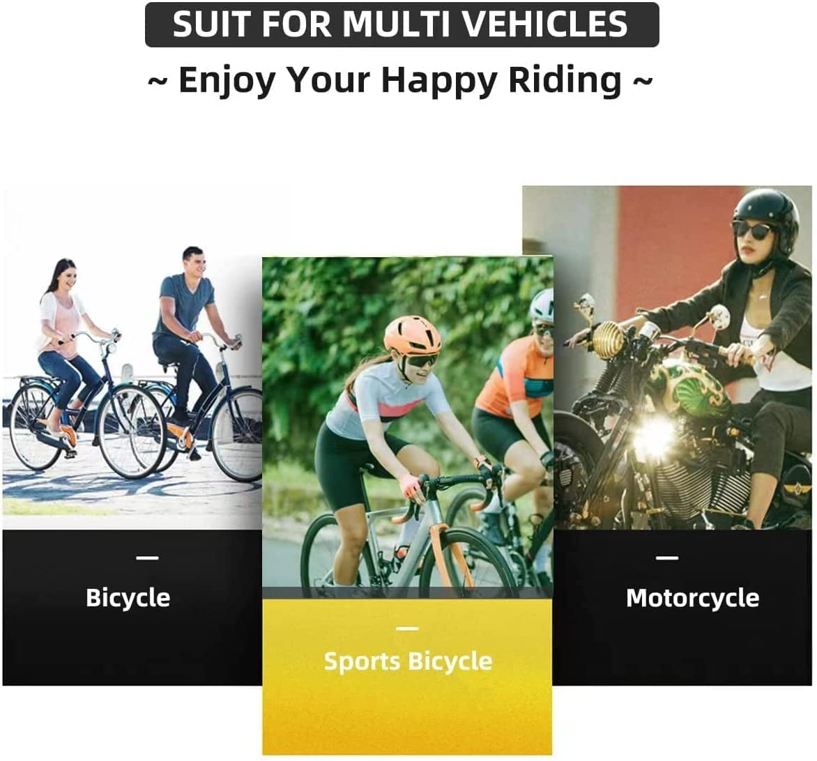 Adjustable Bike Mirrors - 2 Pack