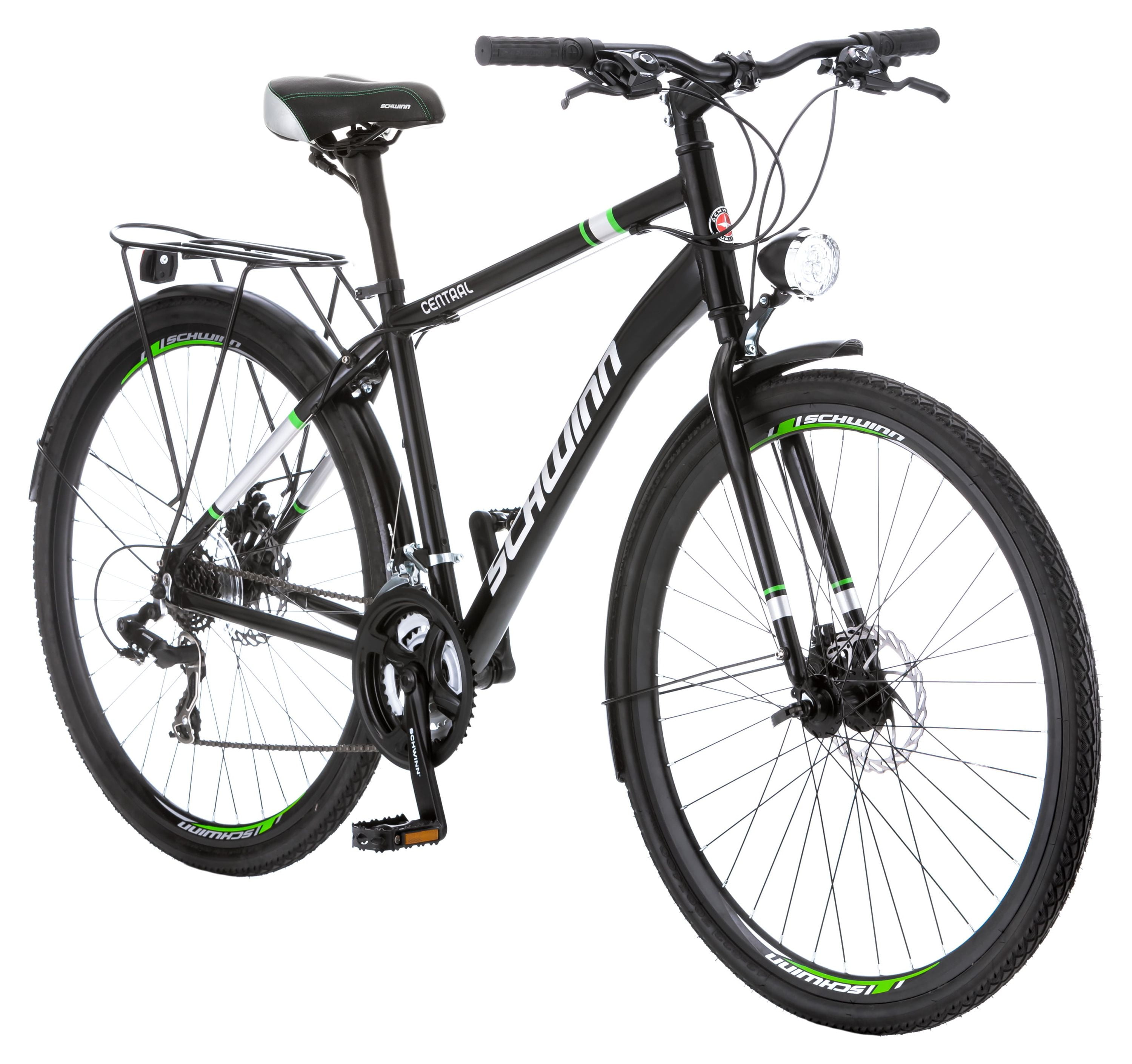 Schwinn Men's Commuter Bike, 700c, 21 Speeds, Black