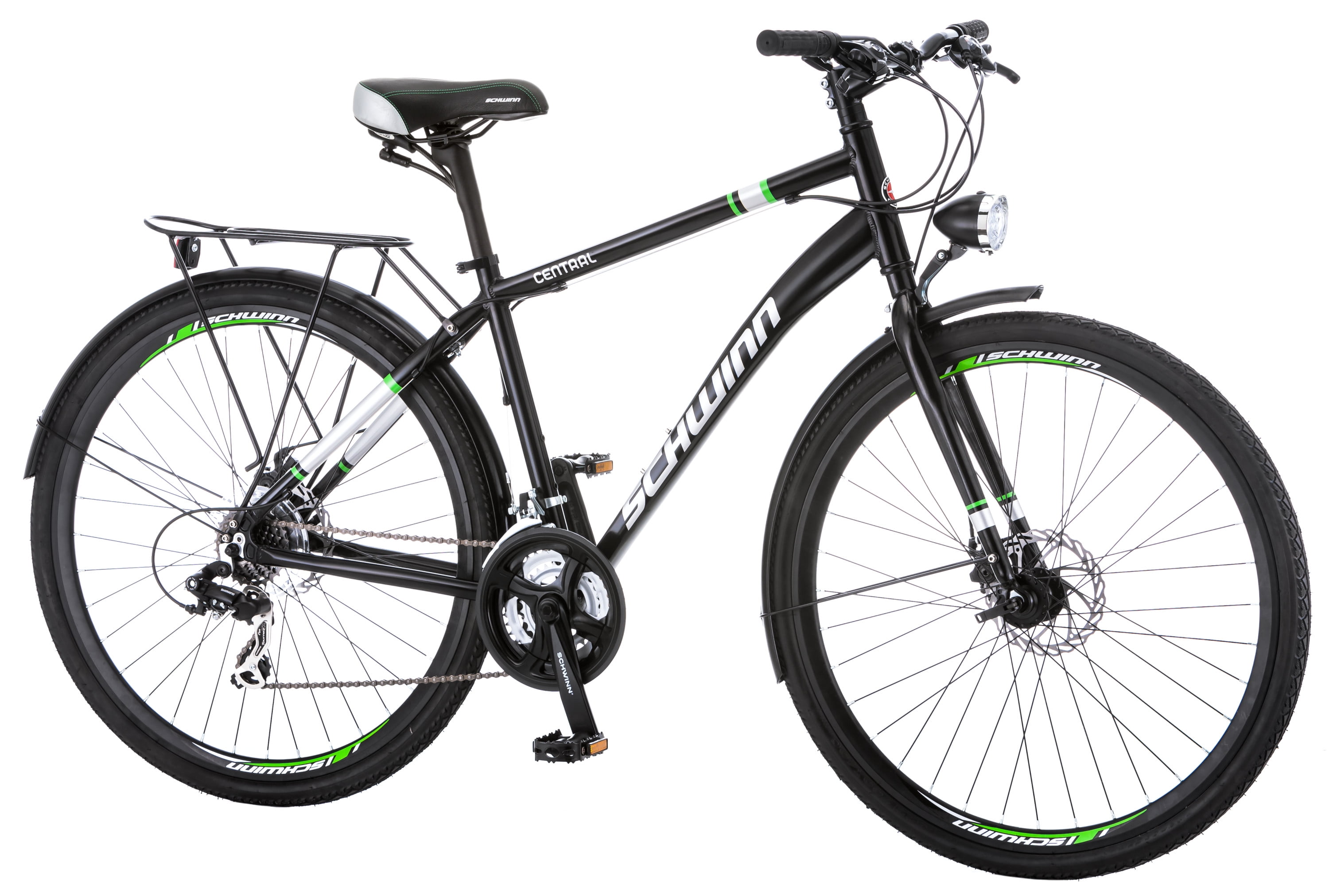 Schwinn Men's Commuter Bike, 700c, 21 Speeds, Black