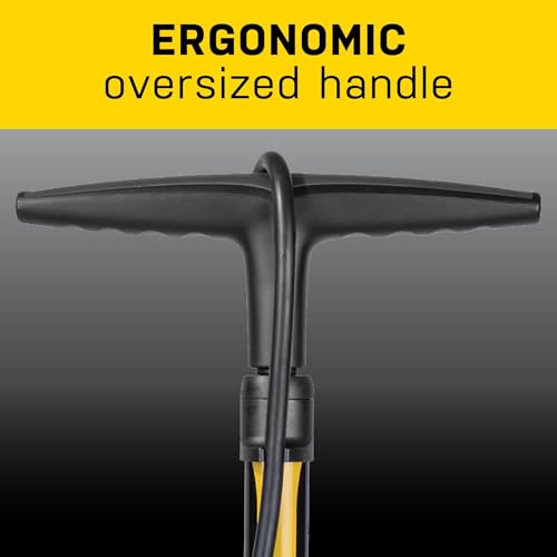 Topeak Joe Blow Sport III Floor Pump, Yellow