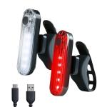 Rechargeable Bike Light Set with 4 Modes
