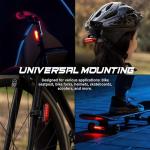 Rechargeable Bike Light Set with 4 Modes