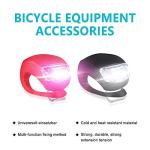 Set of 6 Waterproof LED Bike Lights