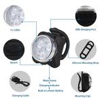 Super Bright USB Rechargeable Bike Light Set